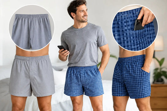 Why Boxer Shorts With Pockets Beat Basic Pairs