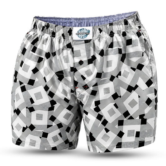 Black and White Weunderlust's boxer short