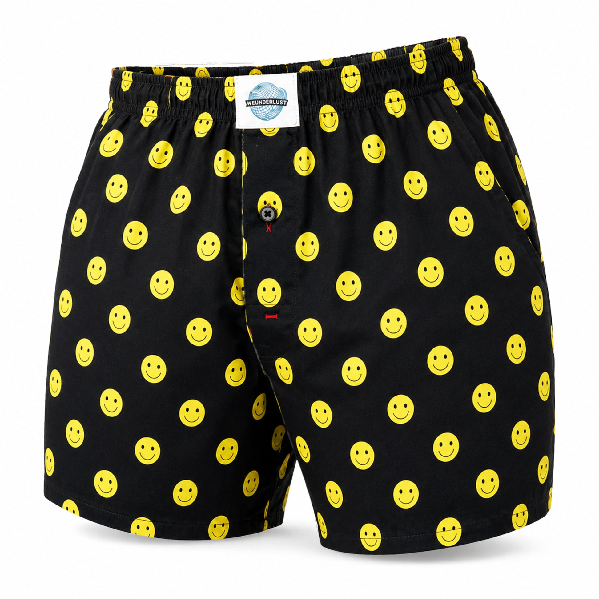 Weunderlust's Smiles woven cotton boxer short