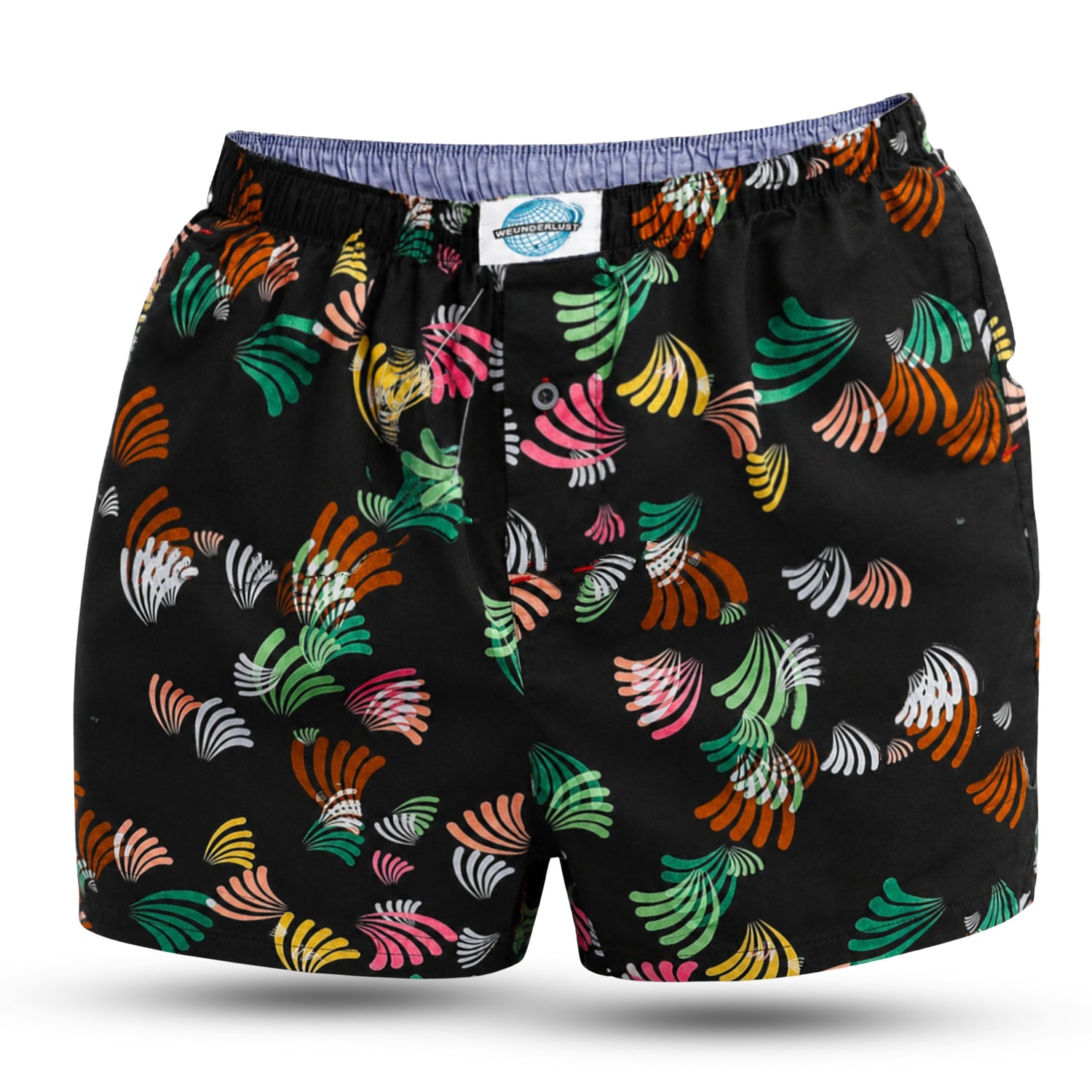Weunderlust's boxer short with fireworks geometric prints